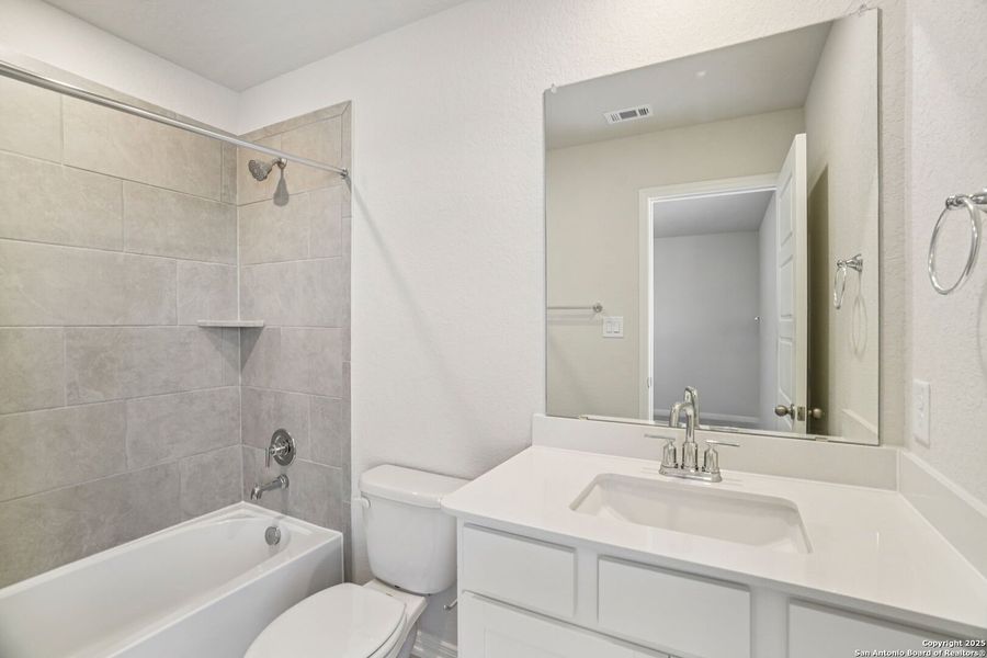 Furnished interior view inside a new home in Arcadia Ridge - Premier Series, San Antonio (Image 8). Furnished interior view inside a new home in Arcadia Ridge - Premier Series, San Antonio (Image 8).