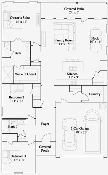 2D floor plan layout of this home in Sunterra, Katy, TX (Image 2). 2D floor plan layout of this home in Sunterra, Katy, TX (Image 2).