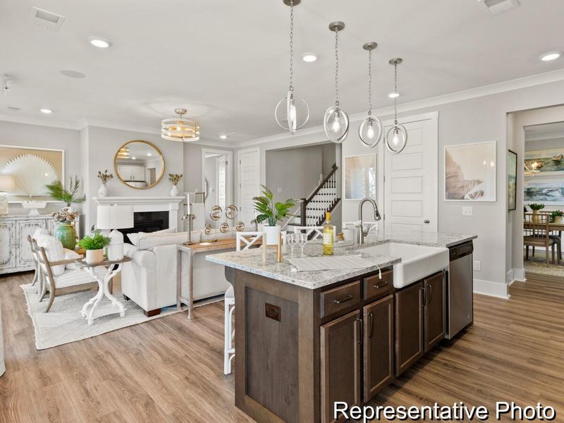 Furnished interior view inside a new home in , Ravenel (Image 22). Furnished interior view inside a new home in , Ravenel (Image 22).