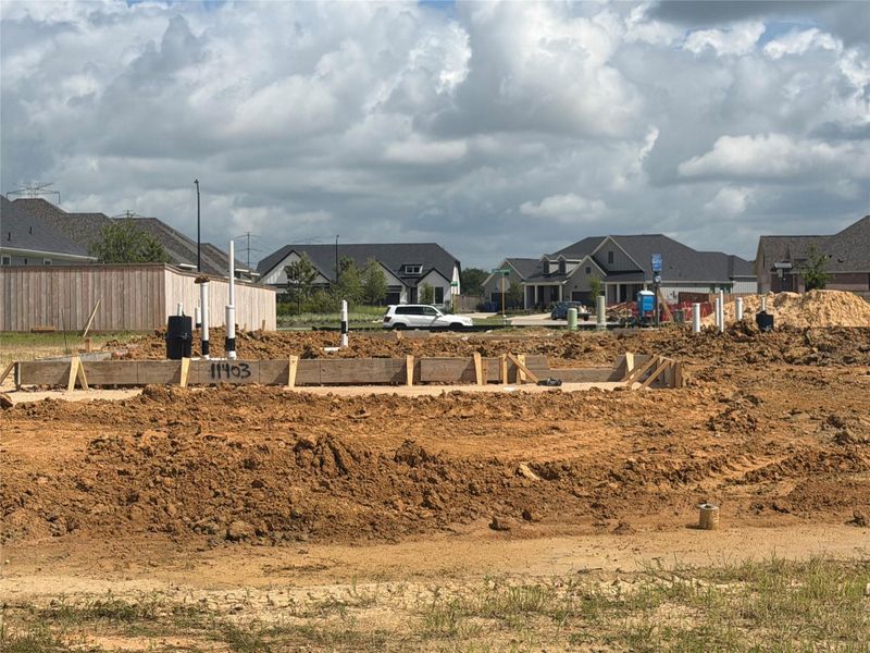 Site preparation for new homesites in Bridgeland, Cypress (Image 5). Site preparation for new homesites in Bridgeland, Cypress (Image 5).