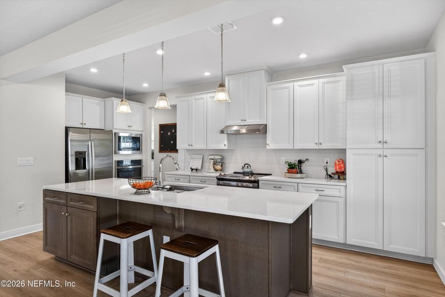 Furnished interior view inside a new home in Terra Pines, St. Augustine (Image 6).