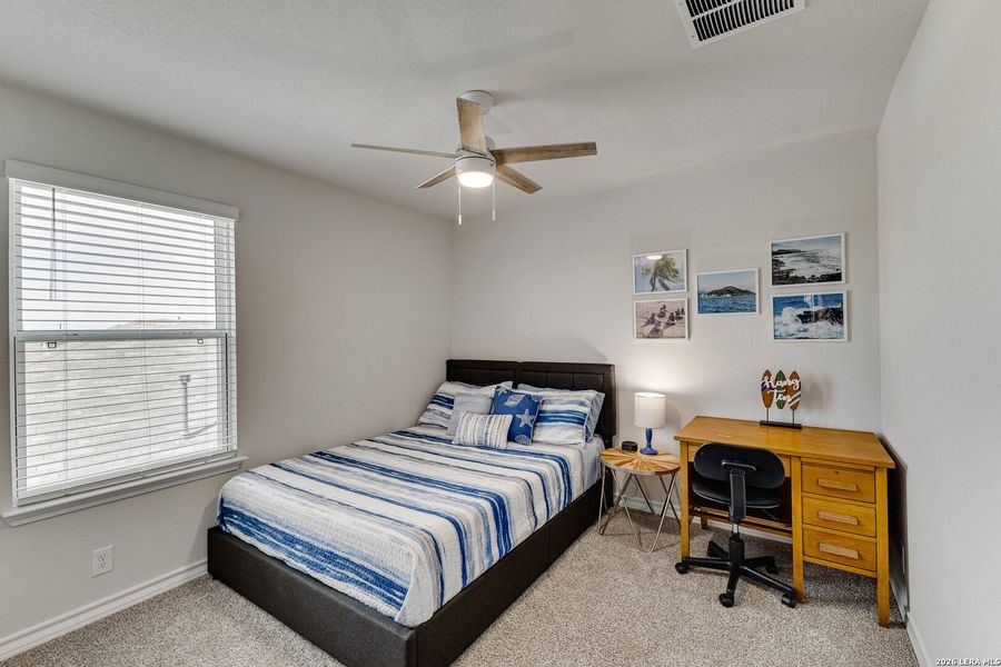 Furnished interior view inside a new home in Brookstone Creek, San Antonio (Image 12).