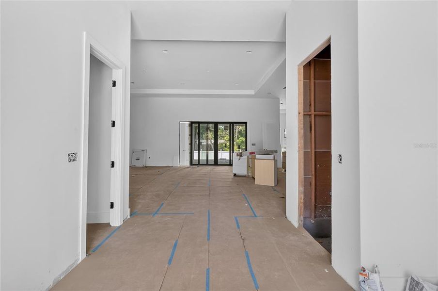 In-progress construction of a new home in , Tampa, FL (Image 32).