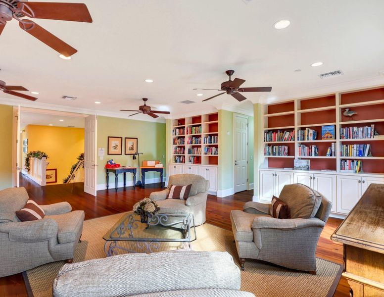 Furnished interior view inside a new home in , Seabrook (Image 40).