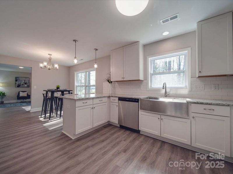 Furnished interior view inside a new home in , Marshville (Image 13).