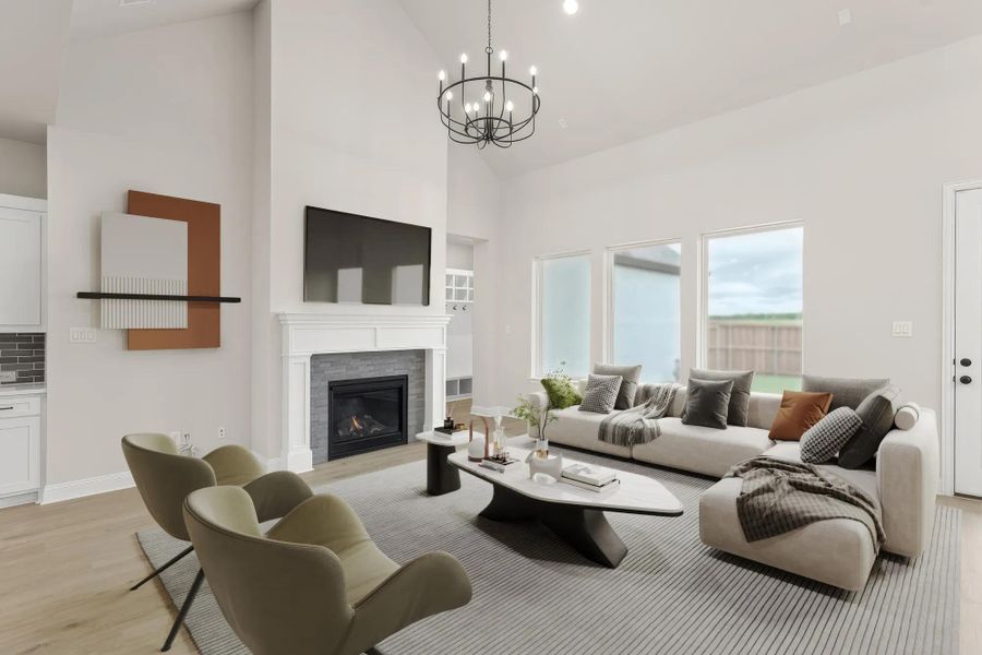 The Brenner C Family Room