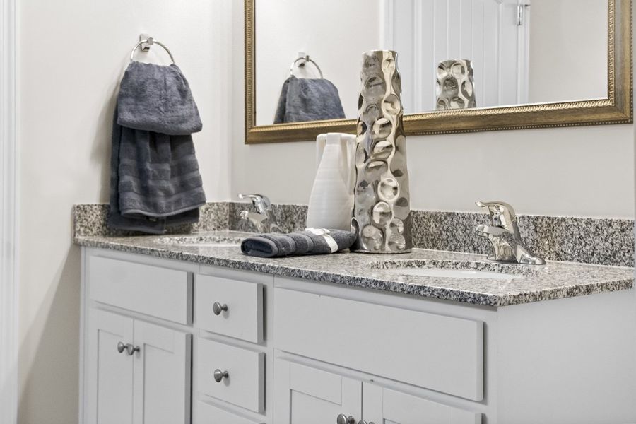Close-up of interior finishes inside a home in Providence Station at Trolley Run, Aiken (Image 14).