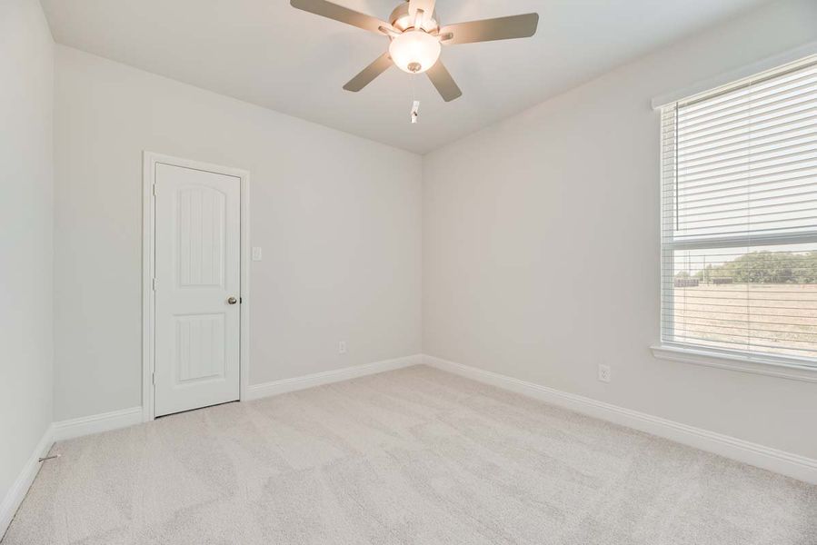 Representative unfurnished interior of a home built from the Fairhaven by Pacesetter Homes in Clearview Ranch, Royse City (Image 26). Representative unfurnished interior of a home built from the Fairhaven by Pacesetter Homes in Clearview Ranch, Royse City (Image 26).