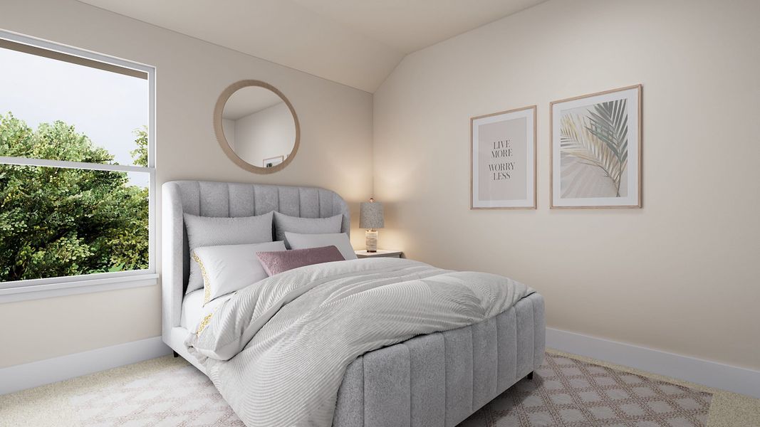 Representative furnished interior of a home built from the Magnolia by Tri Pointe Homes in Landmark, Denton (Image 18). Representative furnished interior of a home built from the Magnolia by Tri Pointe Homes in Landmark, Denton (Image 18).