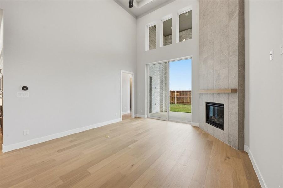 Spacious, unfurnished interior of a new home in Star Trail: 55ft. lots, Prosper (Image 27).