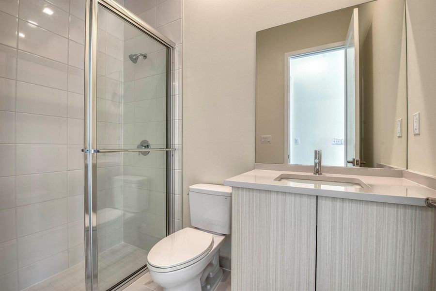 Furnished interior view inside a new home in Apex at Avenir, Palm Beach Gardens (Image 8).