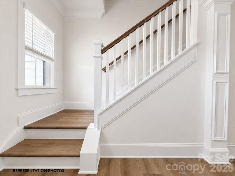 Spacious, unfurnished interior of a new home in , Charlotte (Image 15).