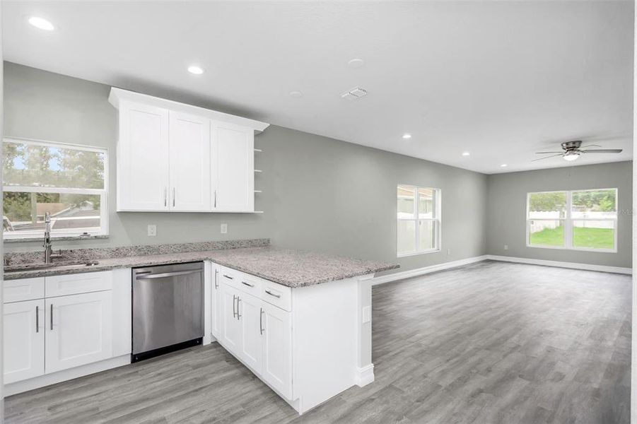 Furnished interior view inside a new home in , Tampa (Image 16).