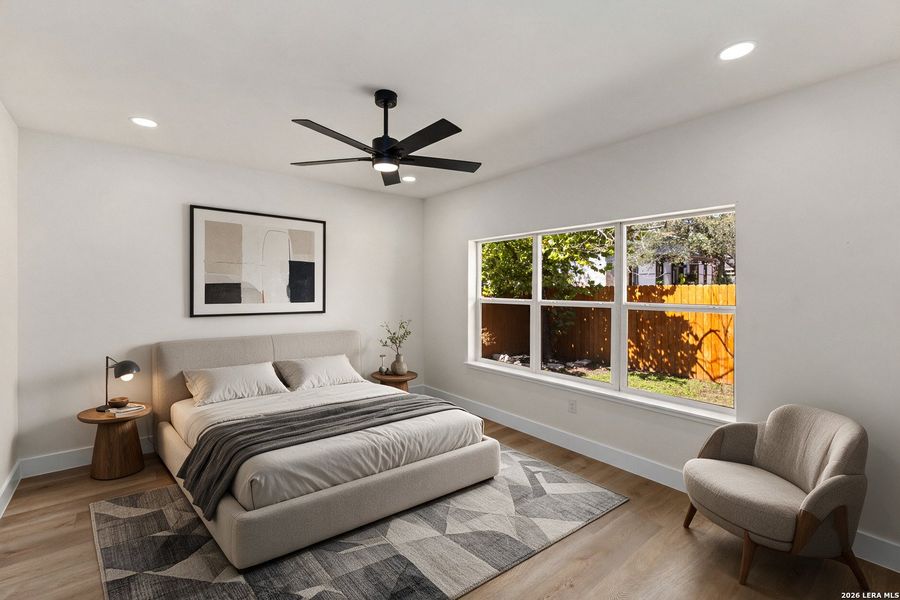 Furnished interior view inside a new home in , San Antonio (Image 10).