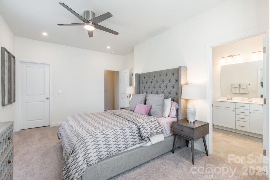 Furnished interior view inside a new home in , Charlotte (Image 10). Furnished interior view inside a new home in , Charlotte (Image 10).