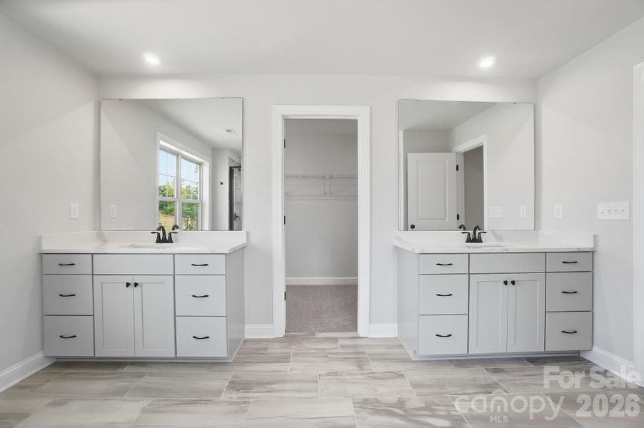 Furnished interior view inside a new home in Blair Place, Monroe (Image 9).