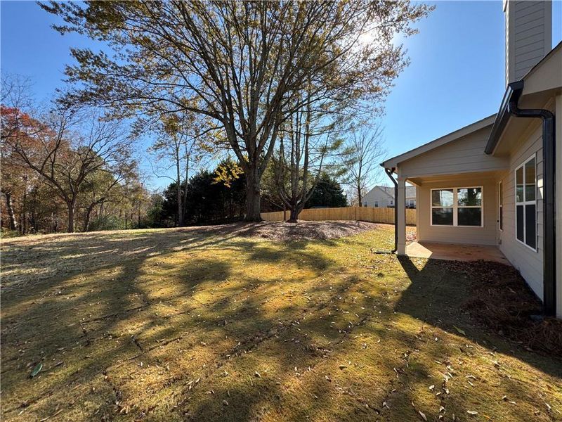 Exterior details and patio area of a home in , Ball Ground (Image 4).