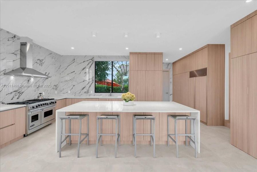 Furnished interior view inside a new home in , Marco Island (Image 12).