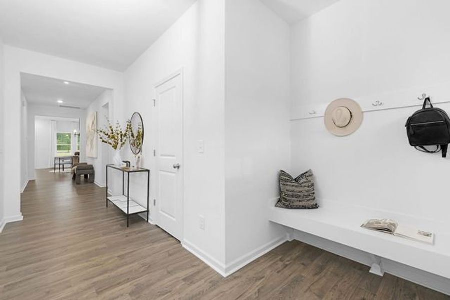 Representative furnished interior of a home built from the Calgary by True Homes in Morrow Brook, Albemarle (Image 12).