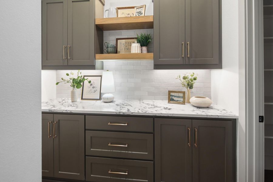 Furnished interior view inside a new home in , Bryan (Image 28).