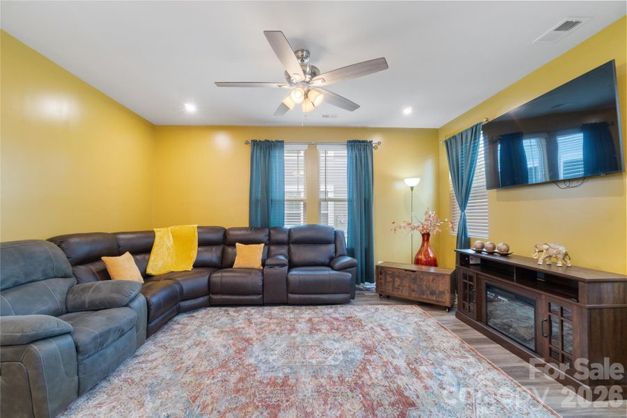 Furnished interior view inside a new home in , Charlotte (Image 17).