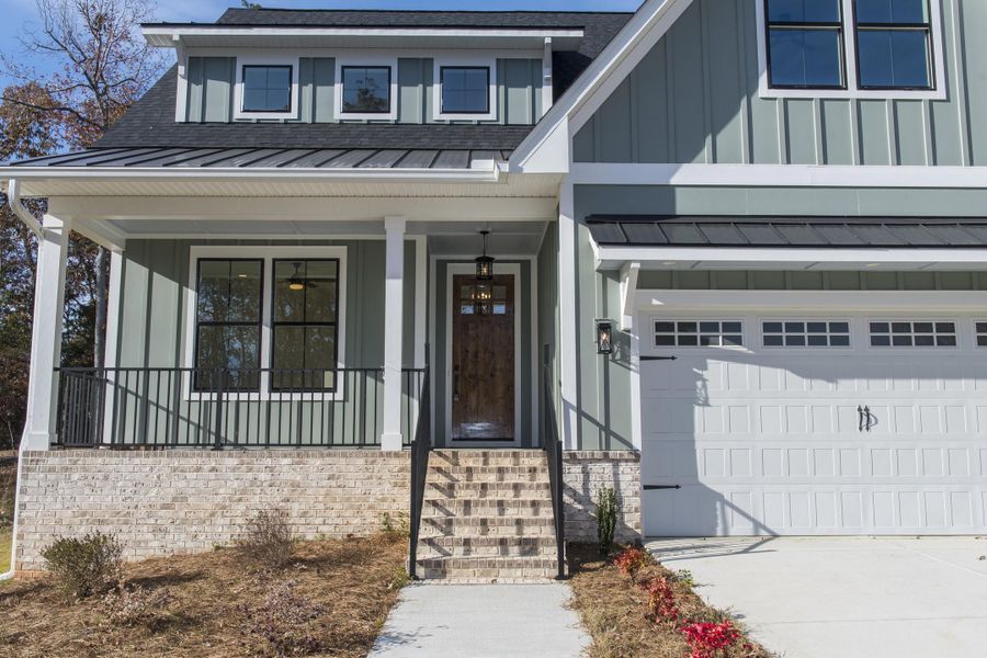Exterior details and patio area of a home in , Chapin (Image 4).