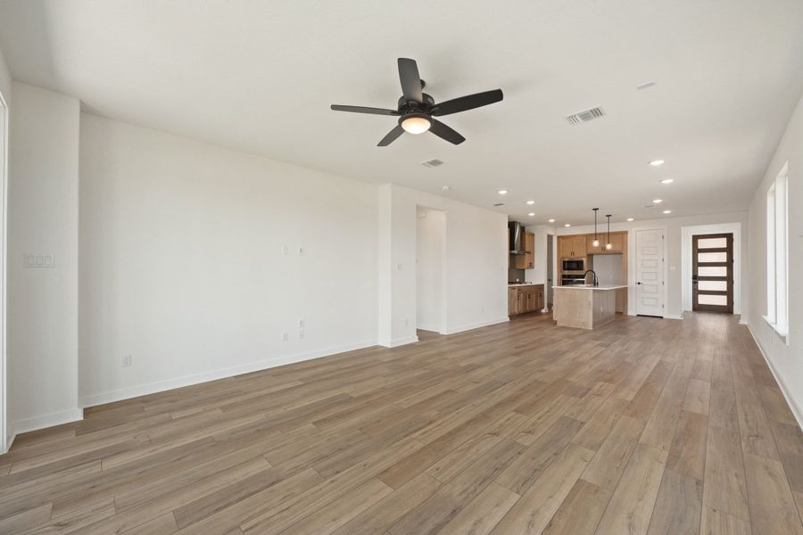 Spacious, unfurnished interior of a new home in Flora, Hutto (Image 32).