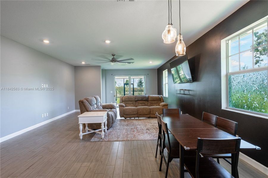 Furnished interior view inside a new home in , Loxahatchee (Image 6).