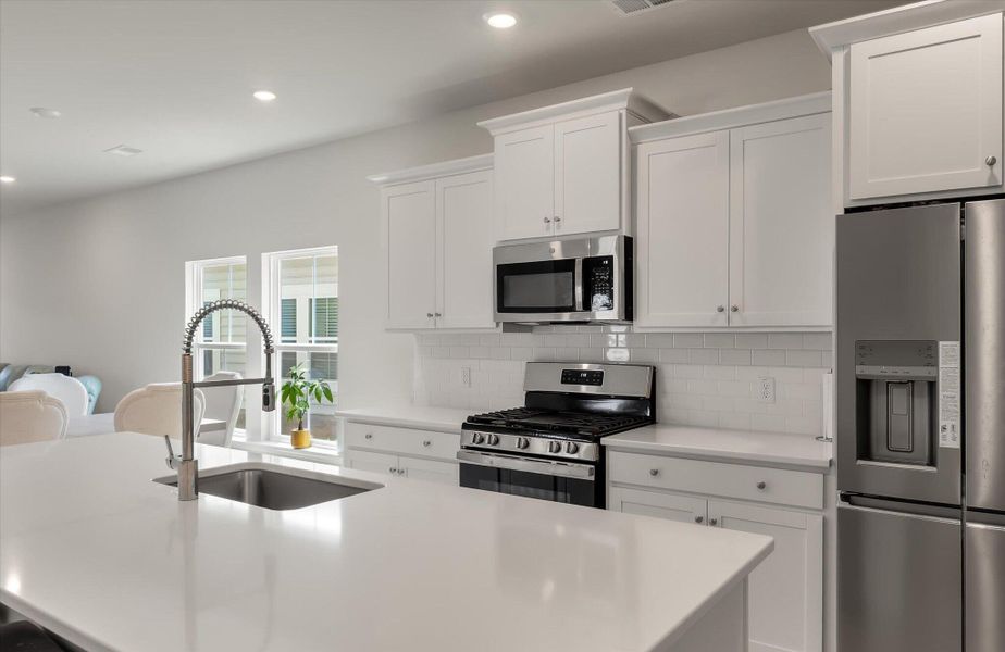Furnished interior view inside a new home in Horizons at Summers Corner | 55+, Summerville (Image 10).