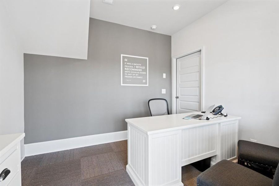 Furnished interior view inside a new home in Allen Manor, Hoschton (Image 31).