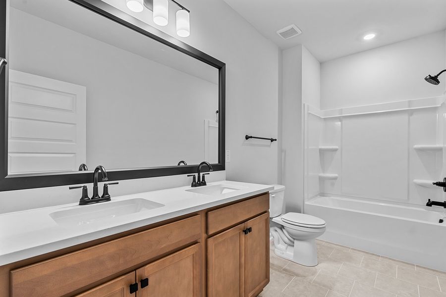 Furnished interior view inside a new home in Fieldstone, Lexington (Image 16).
