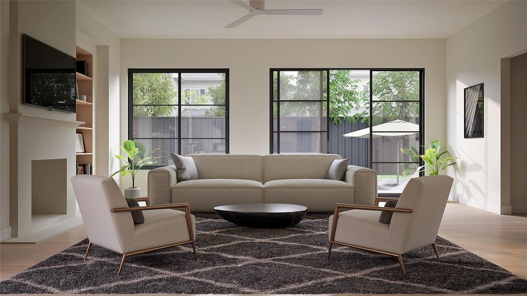 Living Room Rendering
