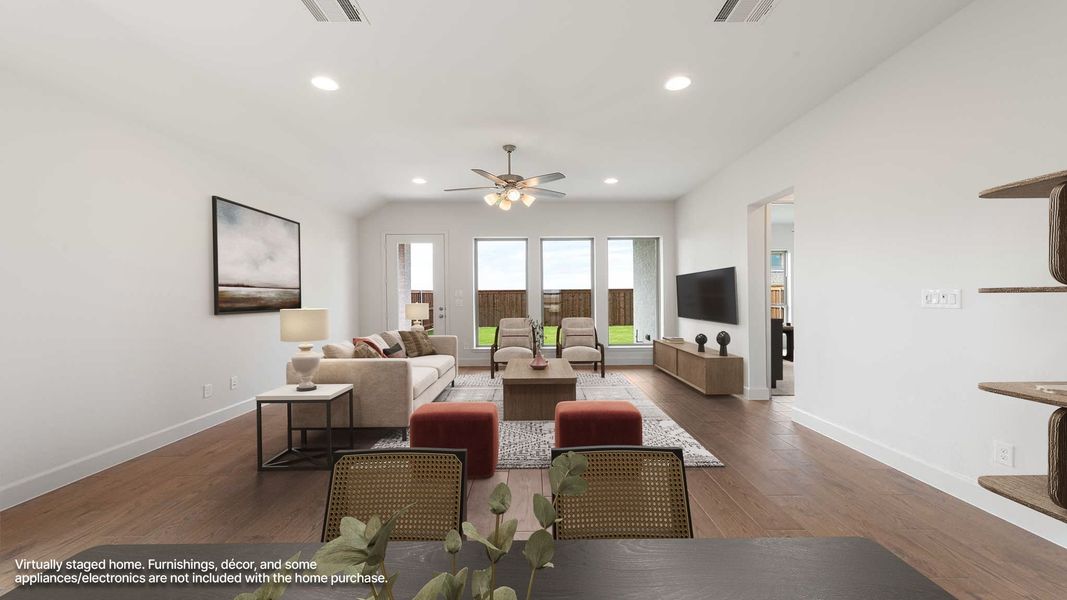 Furnished interior view inside a new home in Meraki, Forney (Image 5). Furnished interior view inside a new home in Meraki, Forney (Image 5).