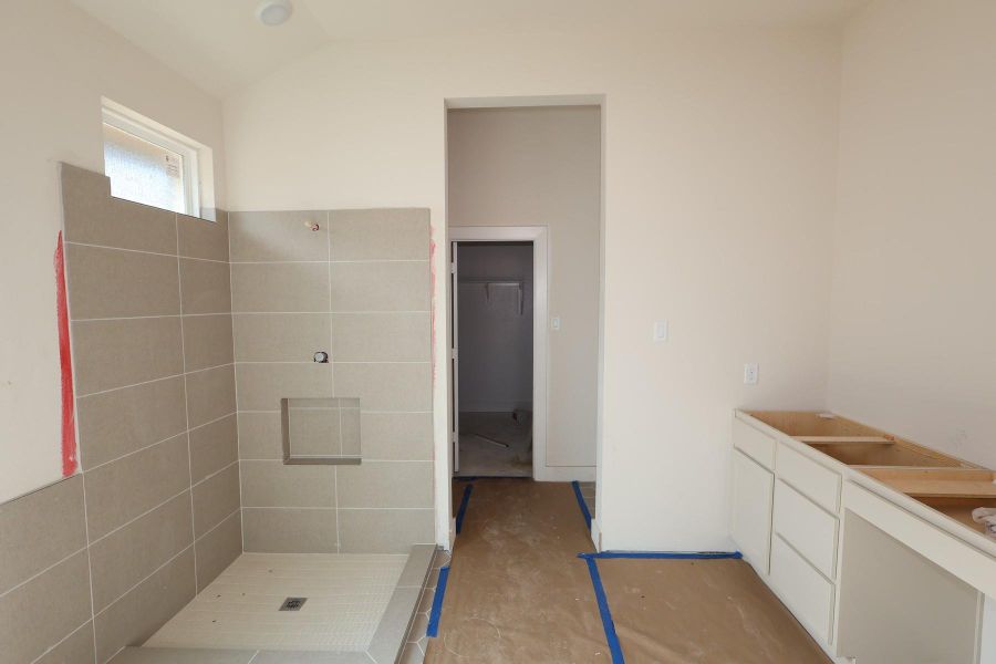 In-progress construction of a new home in Garden Glen at Clopton Farms, Montgomery, TX (Image 24).