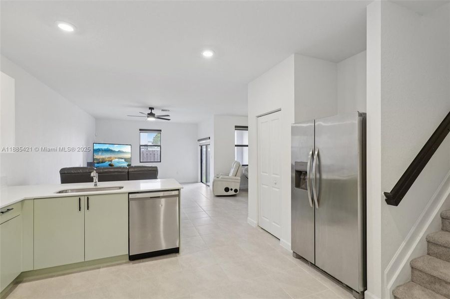 Furnished interior view inside a new home in , Homestead (Image 29).