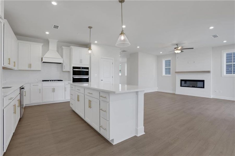 Furnished interior view inside a new home in Poppy at GreenHouse, Marietta (Image 9).