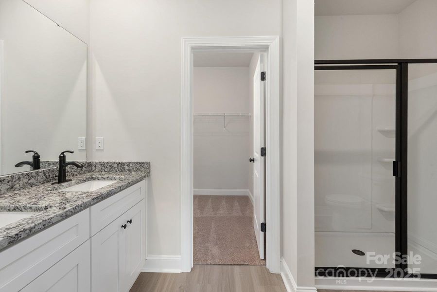 Furnished interior view inside a new home in Ascot Woods, Charlotte (Image 7).