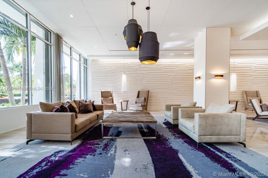 Furnished interior view inside a new home in , Sunny Isles Beach (Image 16).