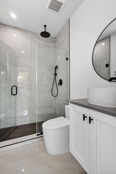 Furnished interior view inside a new home in , Miami (Image 5).