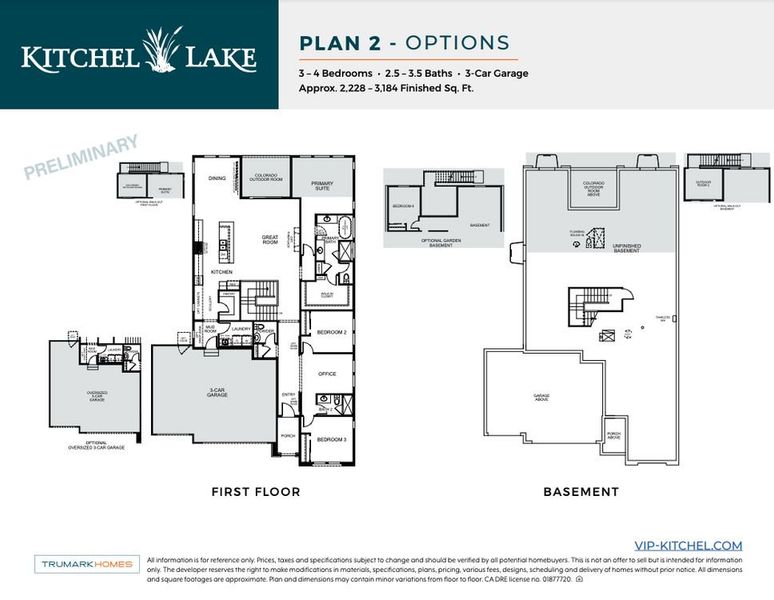 Kitchel Lake Plan 2 Floor Plan