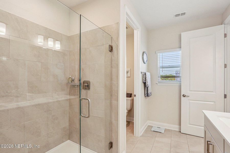 Furnished interior view inside a new home in , Jacksonville (Image 19). Furnished interior view inside a new home in , Jacksonville (Image 19).