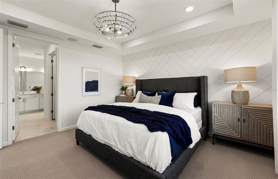 Furnished interior view inside a new home in Arbor Oaks, North Port (Image 5).
