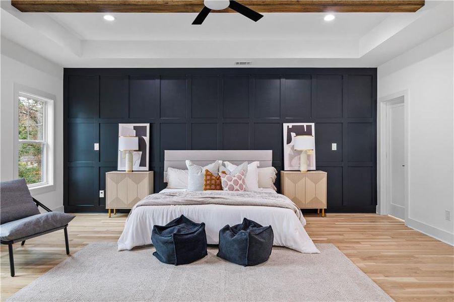 Furnished interior view inside a new home in , Decatur (Image 17).