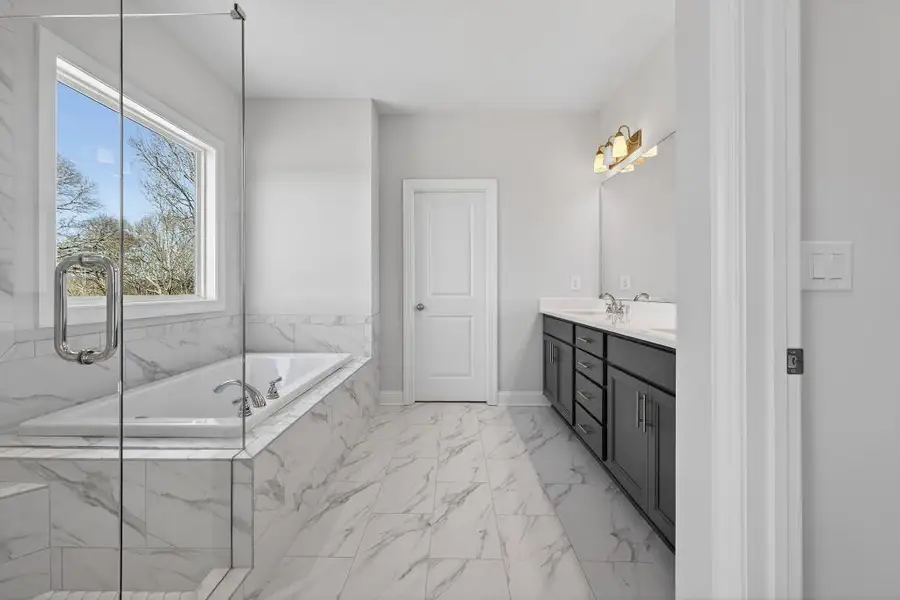 Furnished interior view inside a new home in Hemingway, Flowery Branch (Image 11).