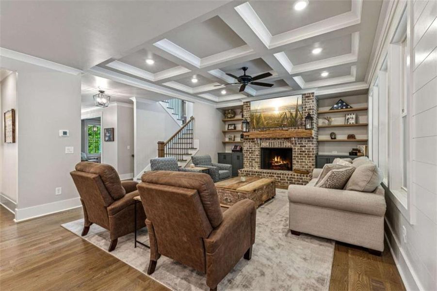 Furnished interior view inside a new home in , Gainesville (Image 19).