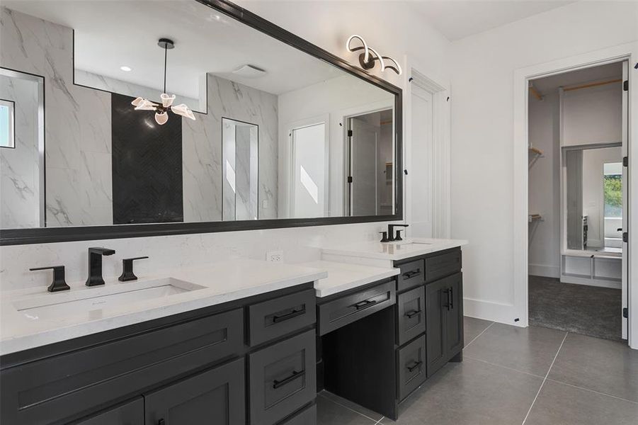 Furnished interior view inside a new home in , Fort Worth (Image 10). Furnished interior view inside a new home in , Fort Worth (Image 10).