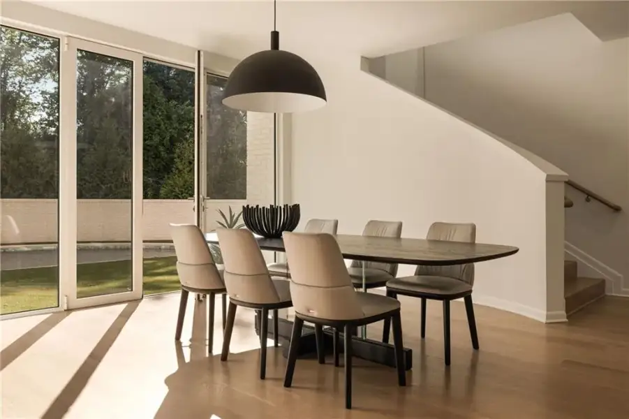 Furnished interior view inside a new home in , Atlanta (Image 5).