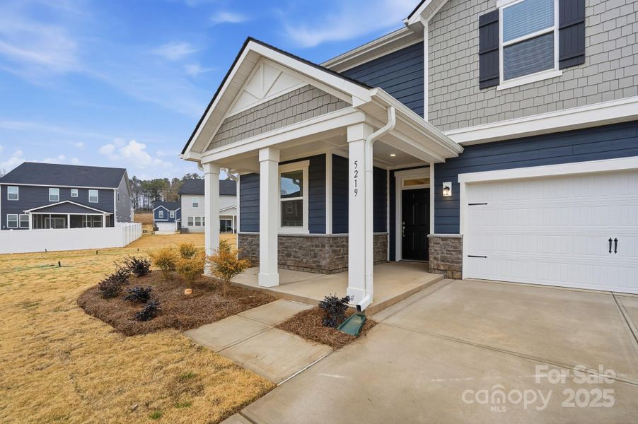 Exterior details and patio area of a home in Wilson Creek, Indian Land (Image 24).