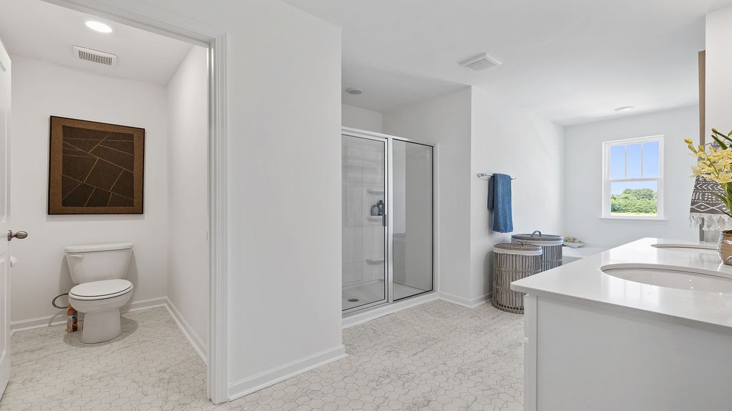Furnished interior view inside a new home in Spring Ridge, Anderson (Image 34).