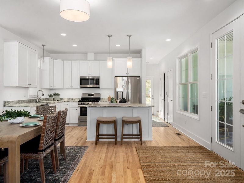 Furnished interior view inside a new home in , Saluda (Image 13).